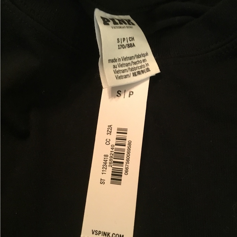 Women’s Pink Black Long Sleeve Shirt Size Small NWT - Picture 3 of 3